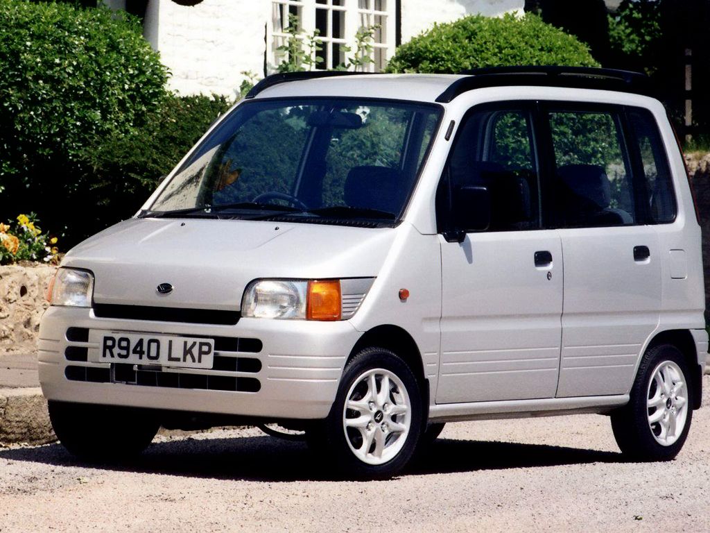 Daihatsu Move 1995. Carrosserie, extérieur. Monospace compact, 1 génération
