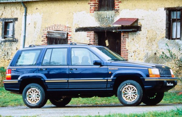 Jeep Grand Cherokee 1992. Carrosserie, extérieur. VUS 5-portes, 1 génération