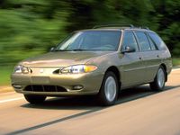 Mercury Tracer 1991. Carrosserie, extérieur. Break 5-portes, 1 génération
