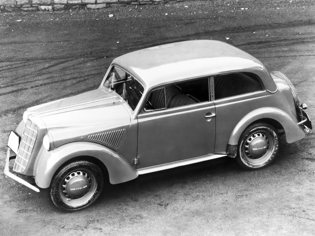 אופל אולימפיה 1935. מרכב, צורה. קופה, 1 דור