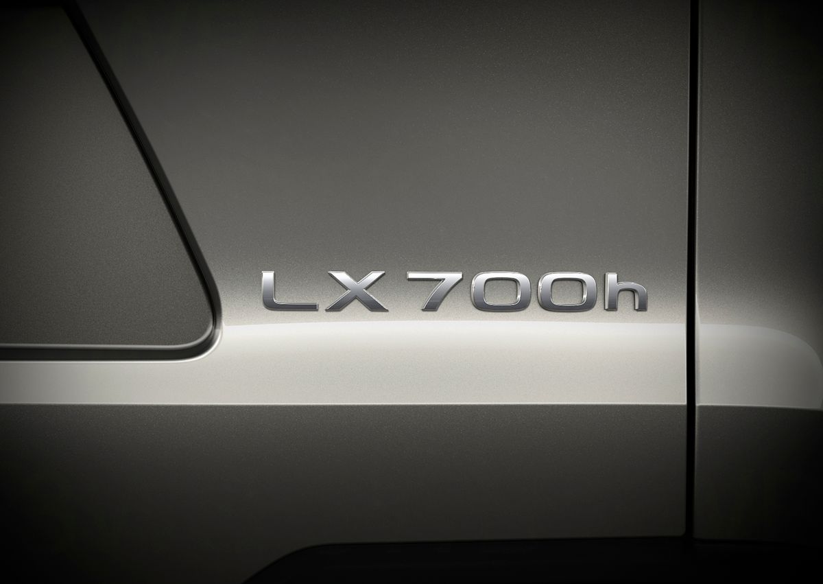 Lexus LX. Деталь кузова.