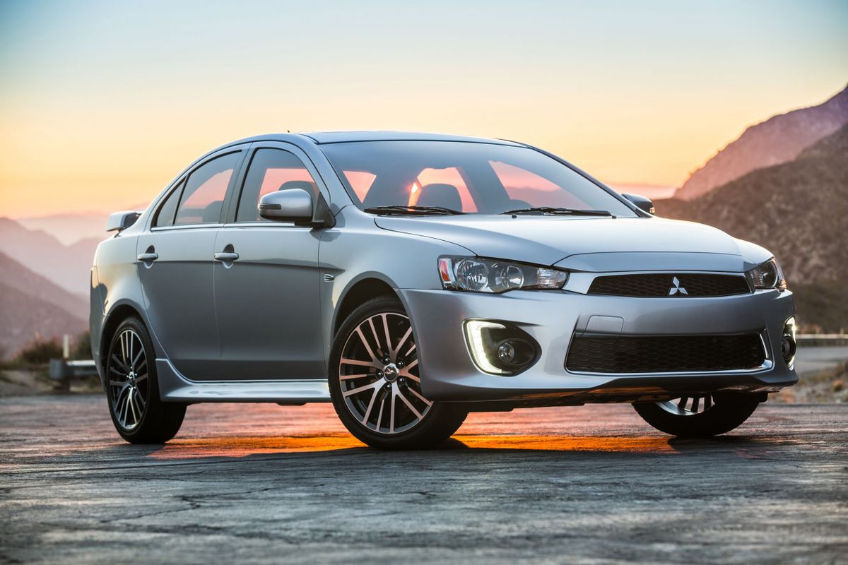 Mitsubishi Lancer 2016. Carrosserie, extérieur. Berline, 10 génération, restyling 2