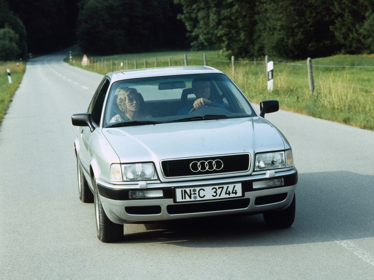 Audi 80 1991. Carrosserie, extérieur. Berline, 4 génération