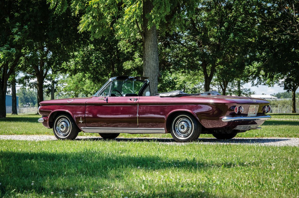 Chevrolet Corvair 1959. Carrosserie, extérieur. Cabriolet, 1 génération