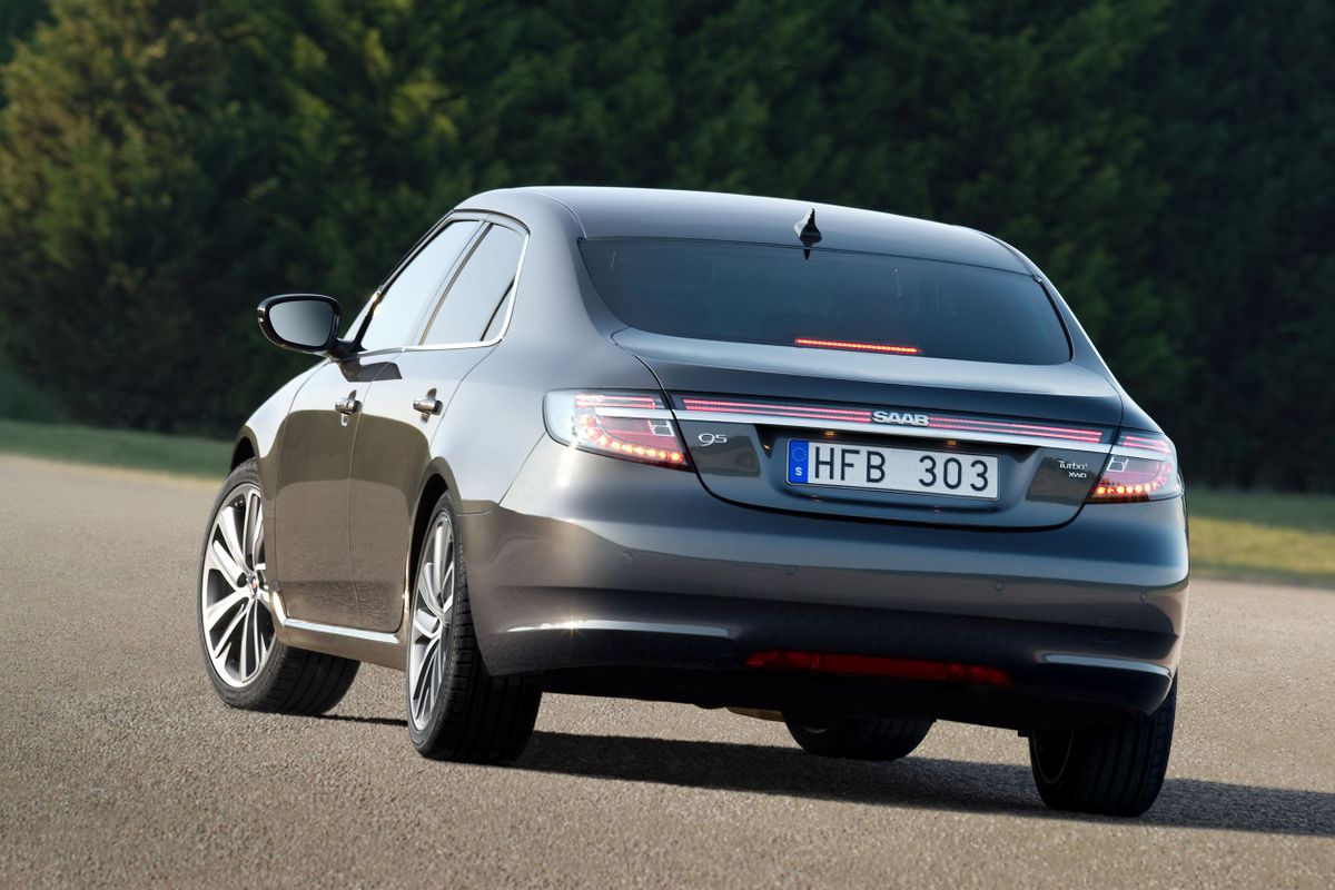 Saab 9-5 2010. Carrosserie, extérieur. Berline, 2 génération