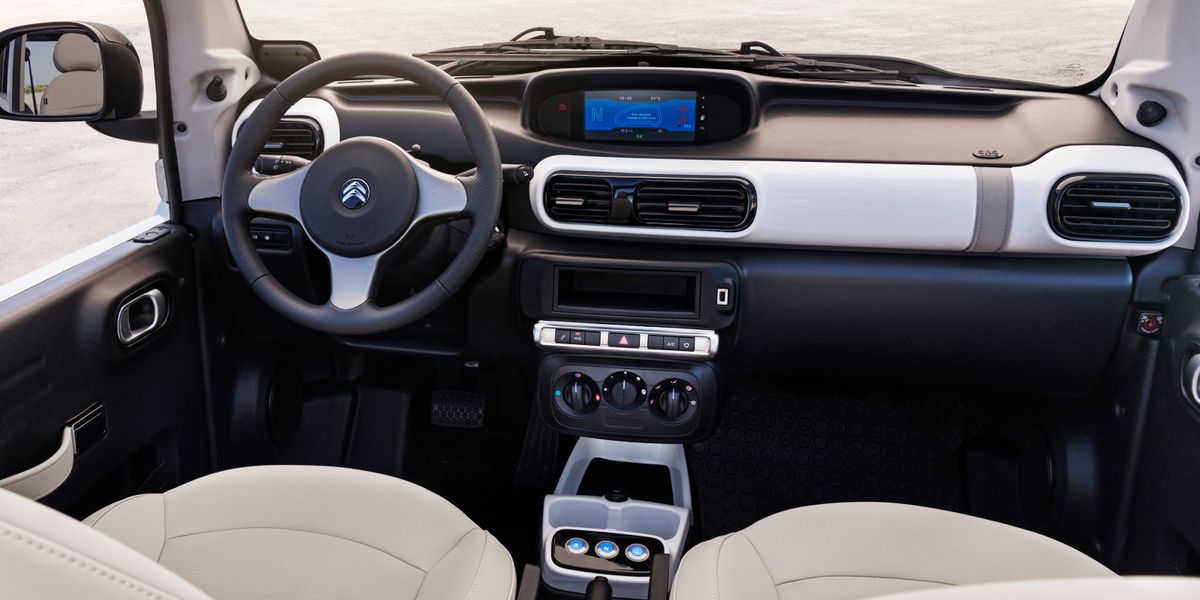Citroen E-Mehari 2016. Front seats. Cabrio, 1 generation