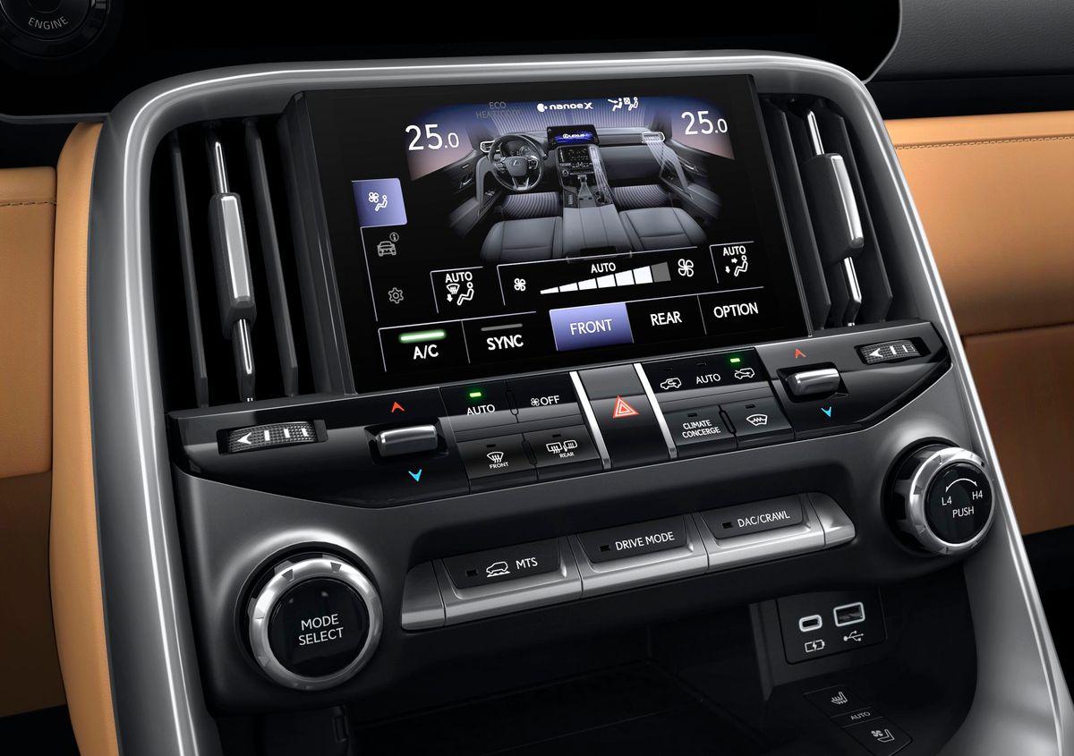 Lexus LX 2021. Driver assistance systems. SUV 5-doors, 4 generation