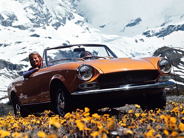 Fiat 124 Sport Spider 1966. Bodywork, Exterior. Cabrio, 1 generation