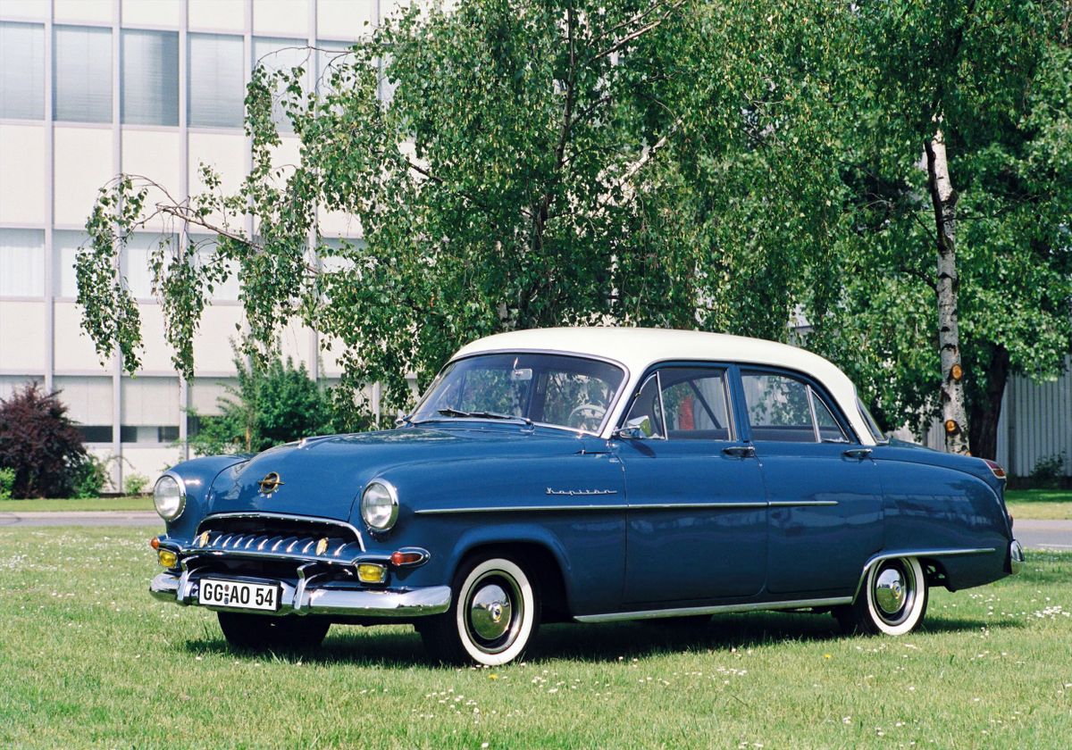 Opel Kapitan 1953. Bodywork, Exterior. Sedan, 2 generation