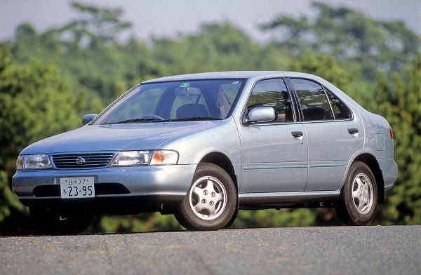 Nissan Sunny 1993. Bodywork, Exterior. Sedan, 8 generation