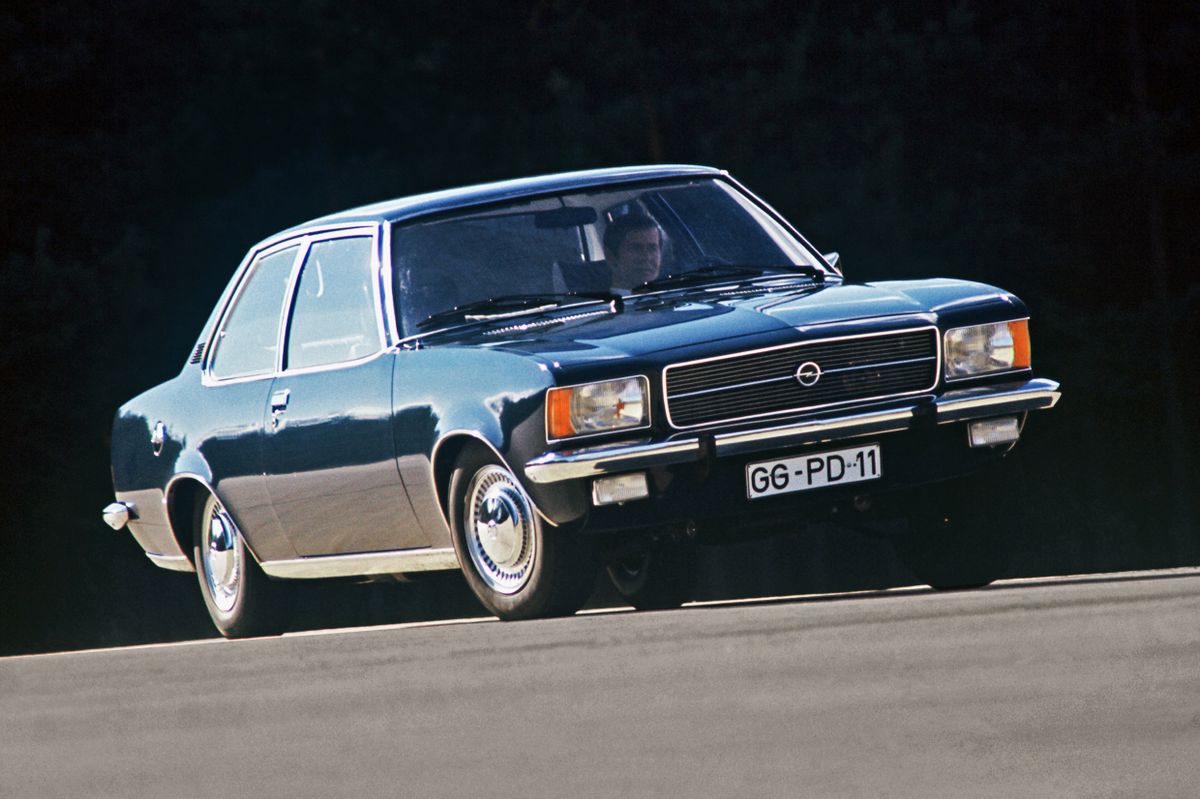 Opel Rekord 1972. Carrosserie, extérieur. Berline 2-portes, 4 génération