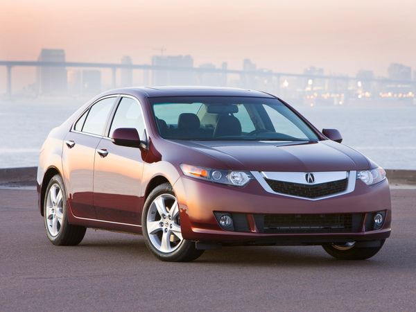 أكورا TSX 2008. الهيكل، المظهر الخارجي. سيدان, 2 الجيل