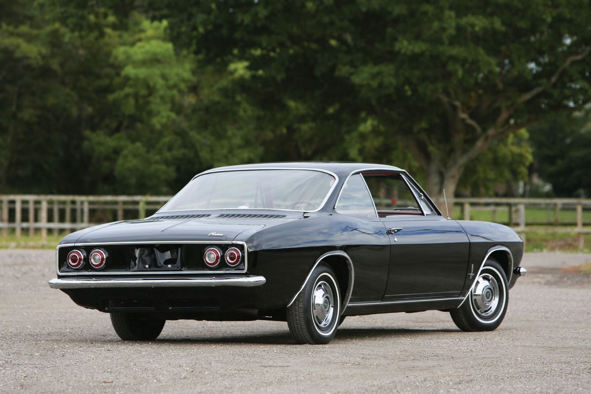 Chevrolet Corvair 1965. Carrosserie, extérieur. Coupé, 2 génération