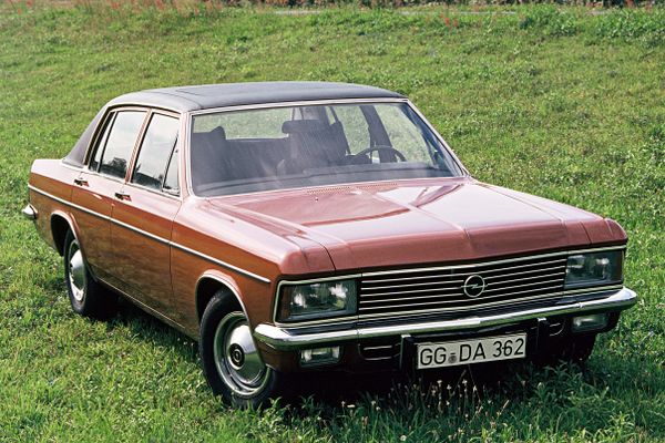 אופל אדמירל 1969. מרכב, צורה. סדאן, 3 דור