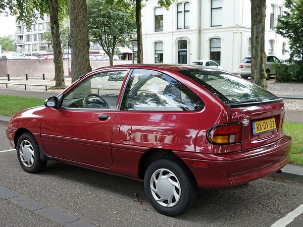 Ford Aspire 1993. Carrosserie, extérieur. Mini 3-portes, 1 génération