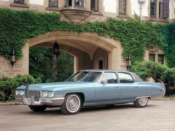 Cadillac Sixty Special 1971. Carrosserie, extérieur. Berline, 10 génération