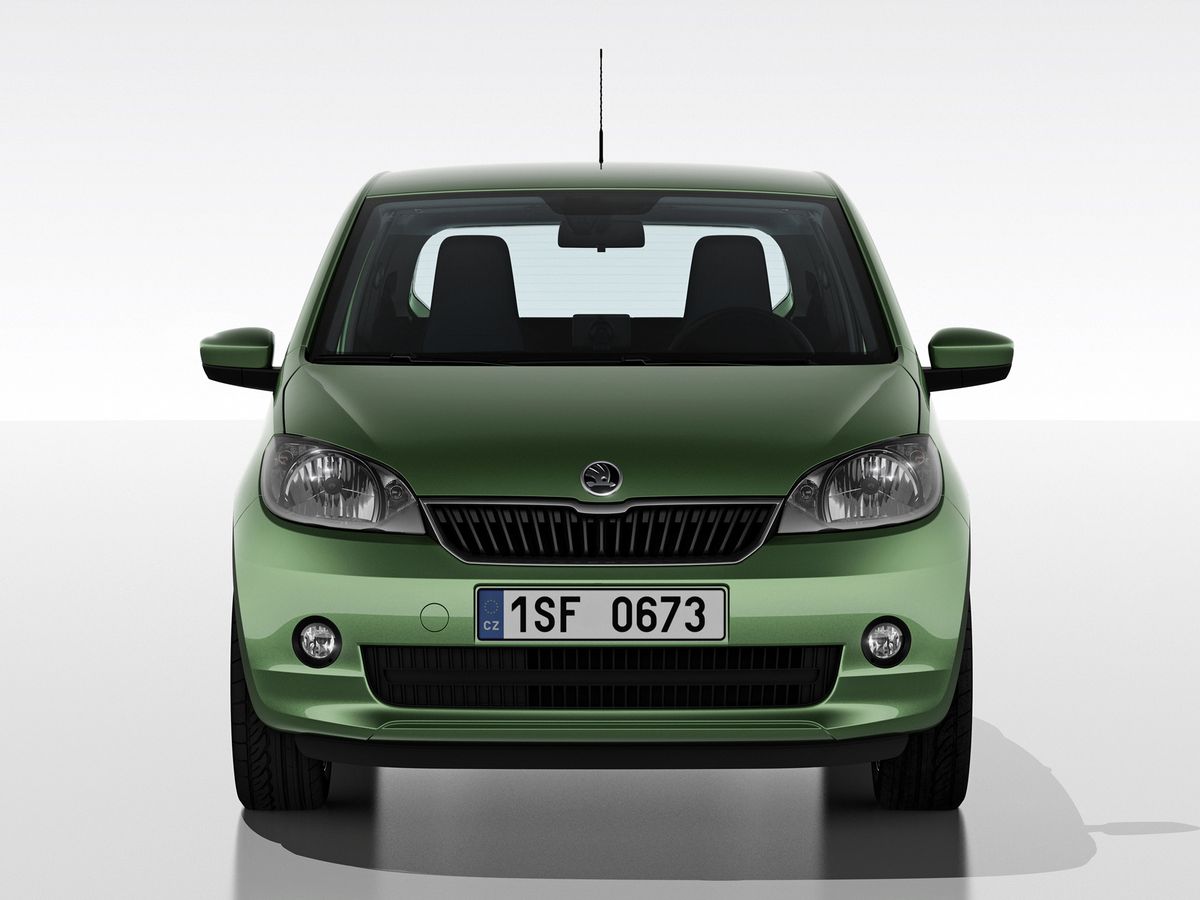 Škoda Citigo 2011. Carrosserie, extérieur. Mini 3-portes, 1 génération