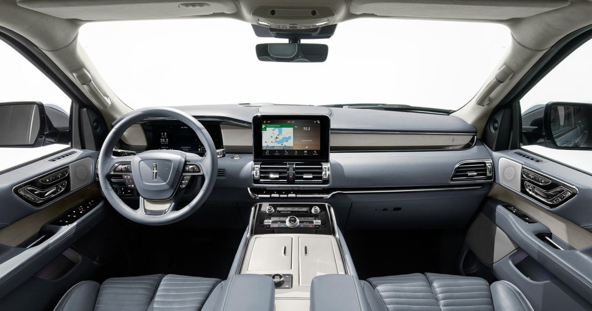 Lincoln Navigator 2017. Front seats. SUV 5-doors, 4 generation