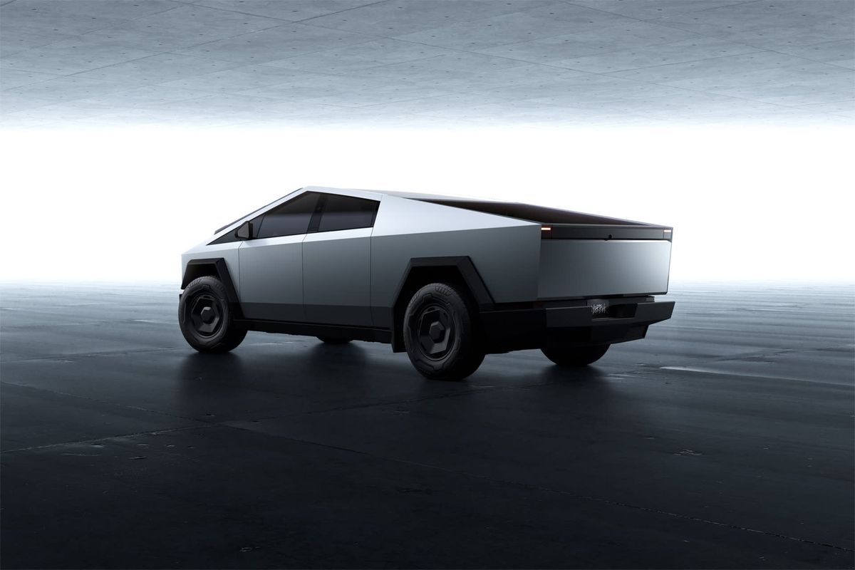 Tesla Cybertruck 2021. Кузов. Пикап 2-я кабина, 1 поколение