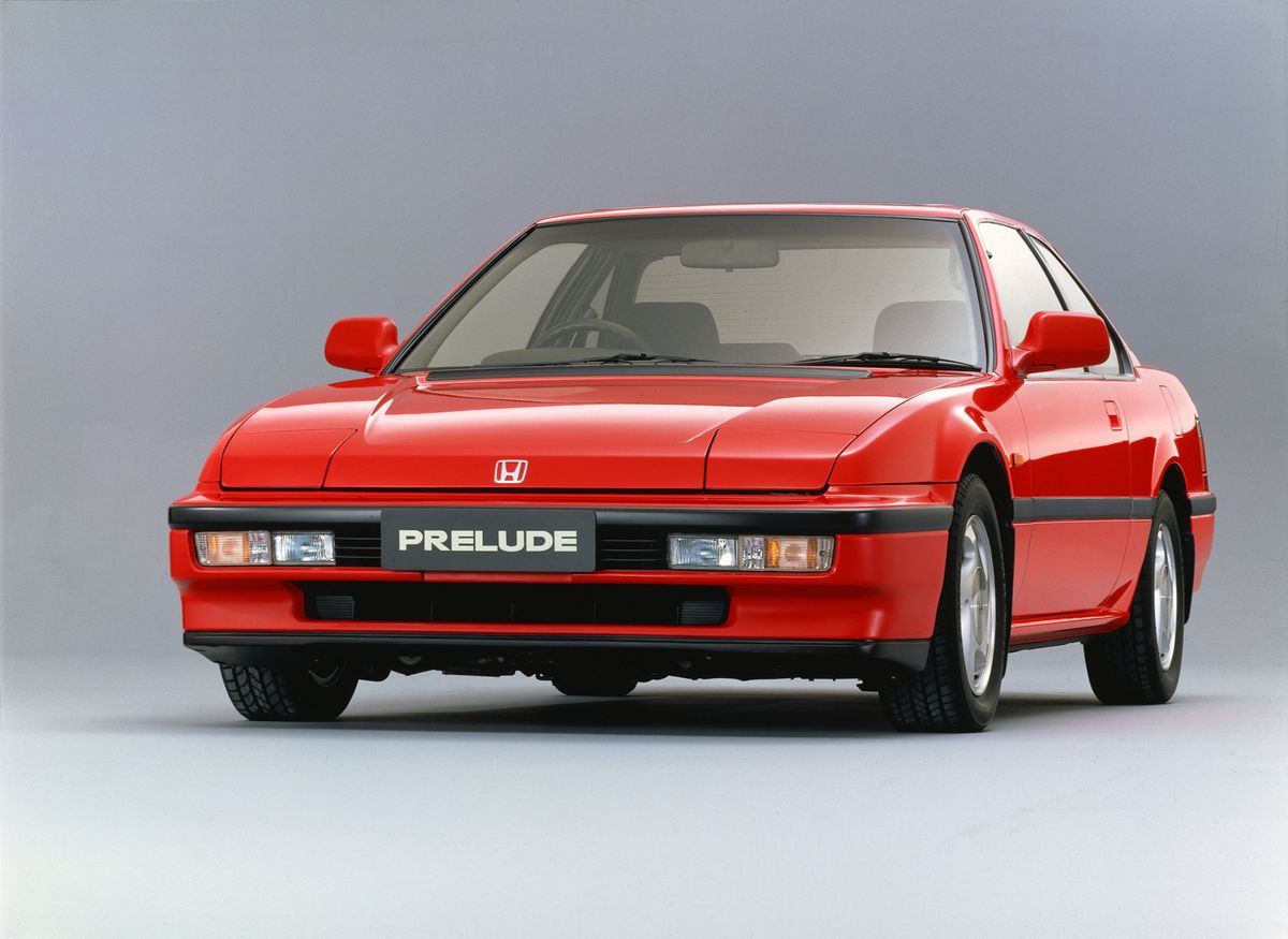 Honda Prelude 1989. Bodywork, Exterior. Coupe, 3 generation, restyling