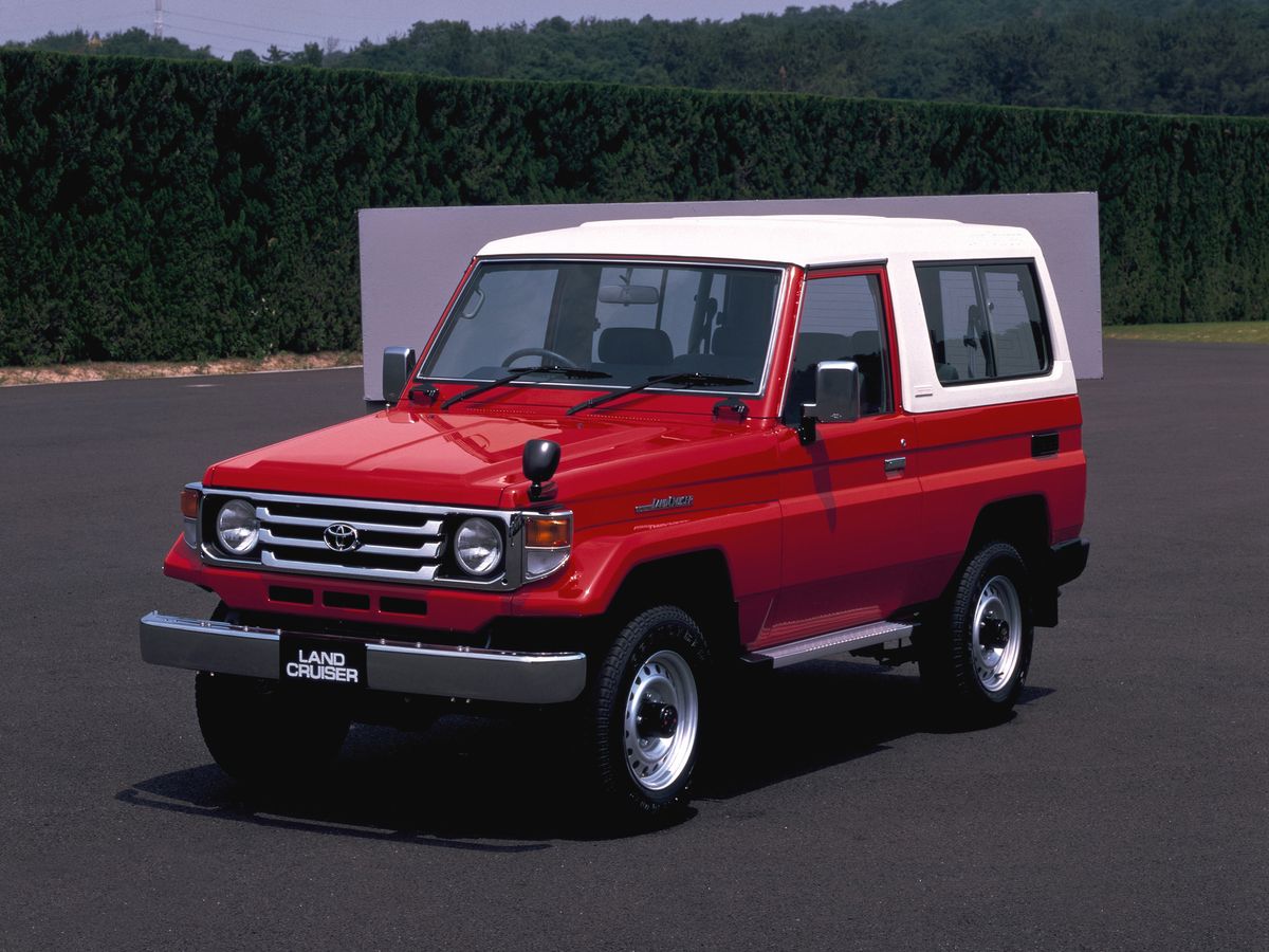 Toyota LC 1999. Bodywork, Exterior. SUV 3-doors, 8 generation, restyling 2