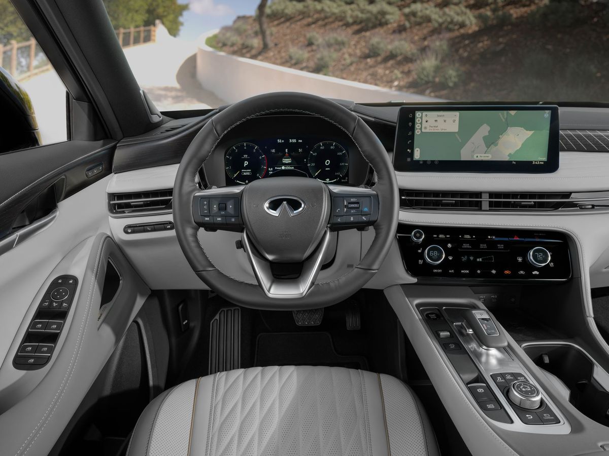 Infiniti QX60 2025. Панель приборов. Внедорожник 5 дв., 2 поколение, рестайлинг 2