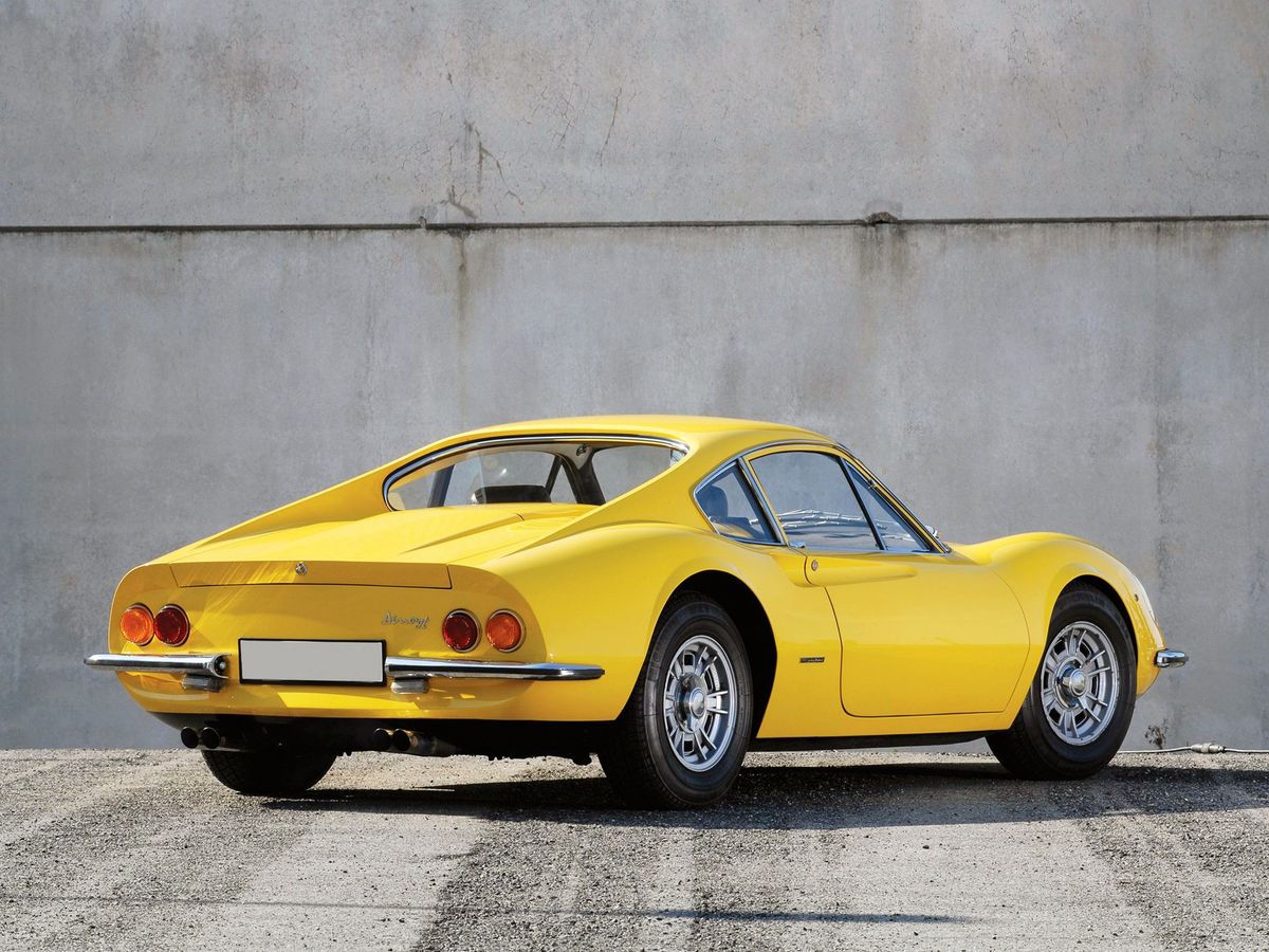 פרארי דינו 206 GT ‏1967. מרכב, צורה. קופה, 1 דור