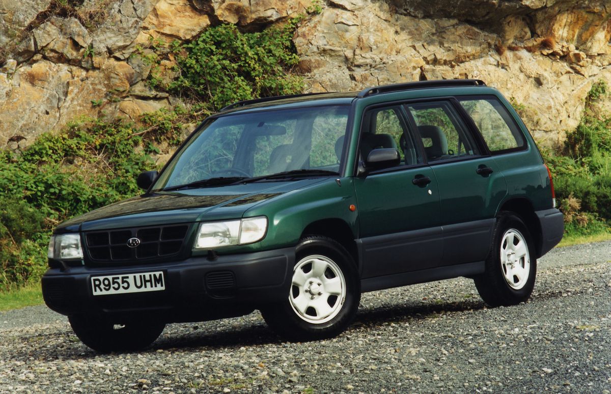 Subaru Forester 1997. Carrosserie, extérieur. Break 5-portes, 1 génération