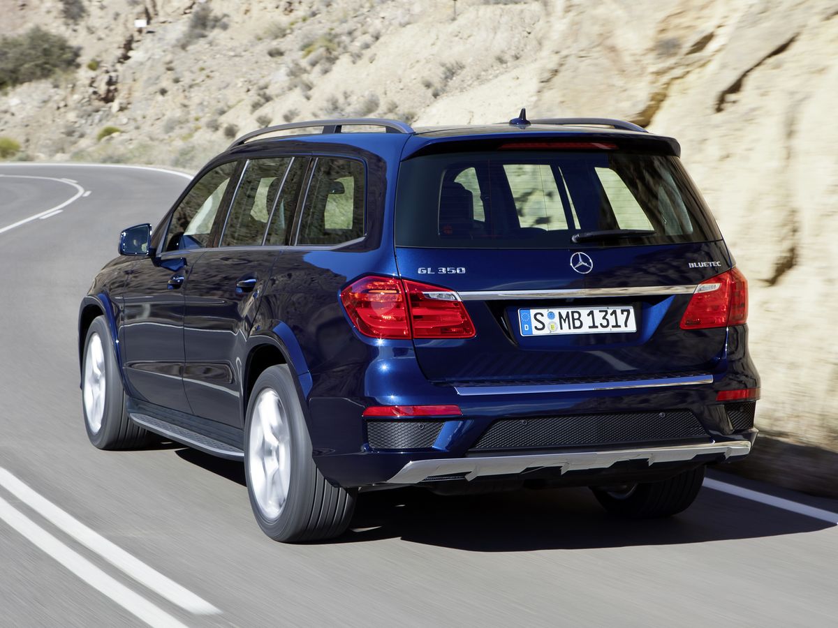 Mercedes-Benz Classe GL 2012. Carrosserie, extérieur. VUS 5-portes, 2 génération