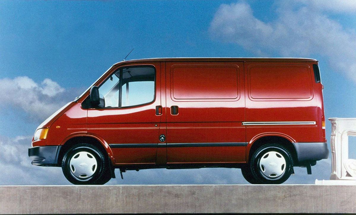 Ford Transit 1994. Carrosserie, extérieur. Fourgonnette Long, 2 génération, restyling