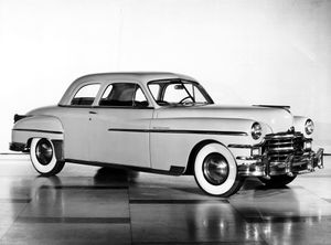 Chrysler New Yorker 1949. Carrosserie, extérieur. Coupé, 3 génération