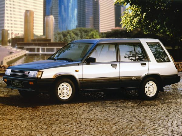 Toyota Tercel 1982. Carrosserie, extérieur. Break 5-portes, 2 génération