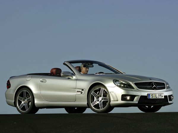 Mercedes SL-Class AMG 2008. Carrosserie, extérieur. Roadster, 2 génération, restyling 2