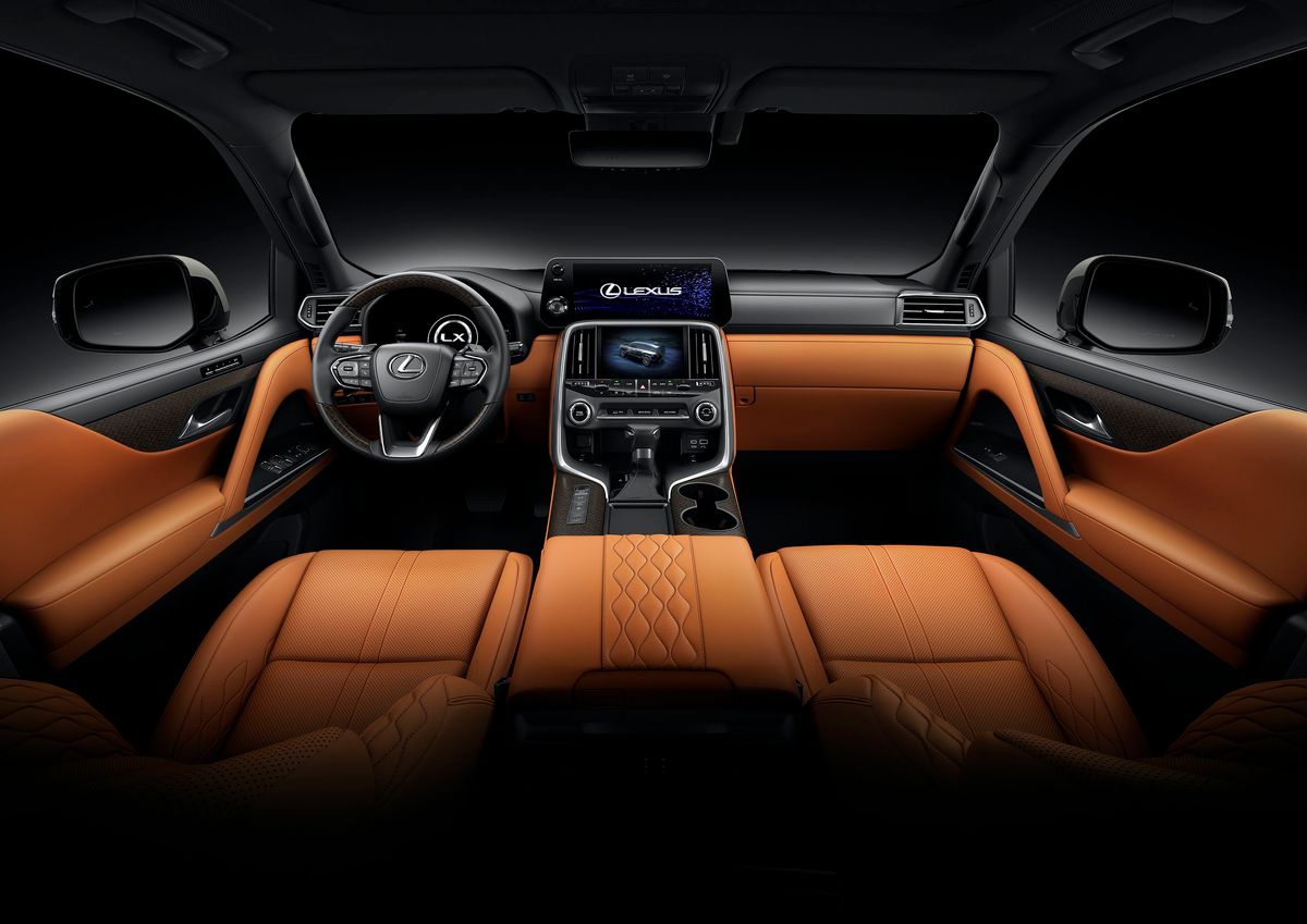 Lexus LX 2021. Front seats. SUV 5-doors, 4 generation