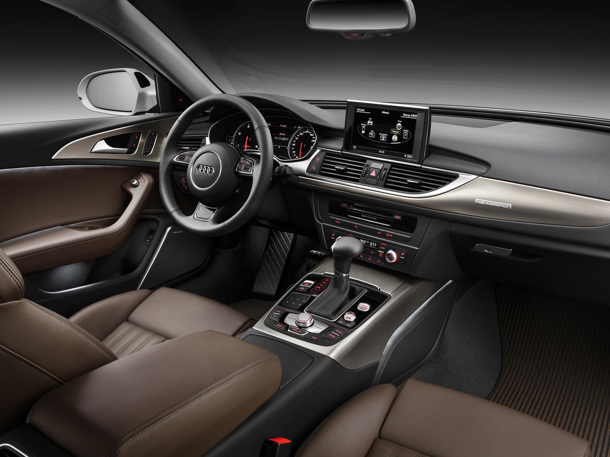 Audi A6 allroad 2012. Front seats. Estate 5-door, 3 generation