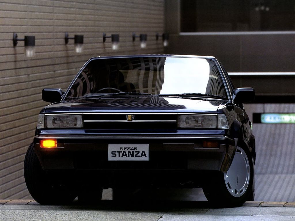 Nissan Stanza 1986. Bodywork, Exterior. Sedan, 2 generation