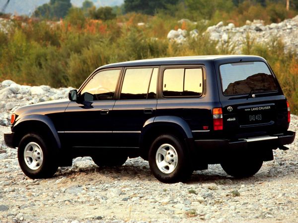 تويوتا لاند كروزر ‏1995. الهيكل، المظهر الخارجي. SUV ٥ أبواب, 9 الجيل، تحديث