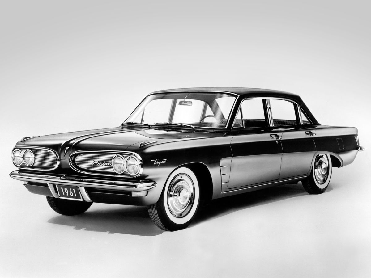Pontiac Tempest 1961. Carrosserie, extérieur. Berline, 1 génération