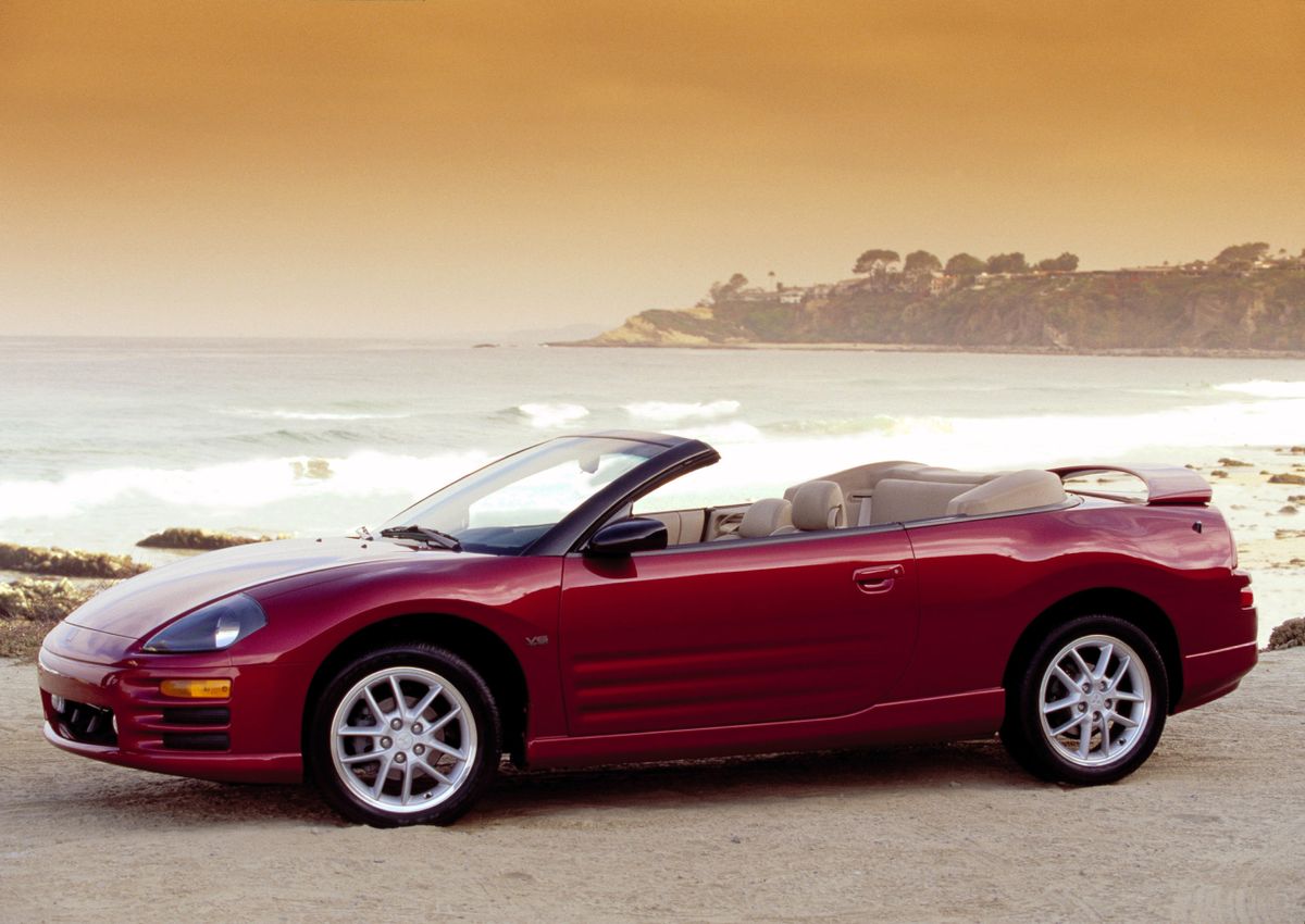 Mitsubishi Eclipse 2000. Carrosserie, extérieur. Cabriolet, 3 génération