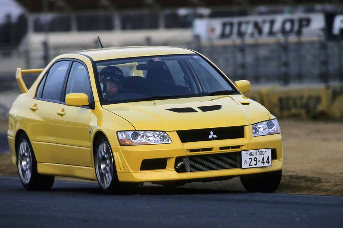 Mitsubishi Lancer Evolution 2001. Carrosserie, extérieur. Berline, 7 génération