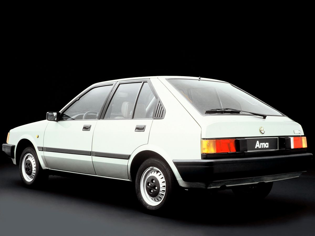 Alfa Romeo Arna 1983. Carrosserie, extérieur. Mini 5-portes, 1 génération