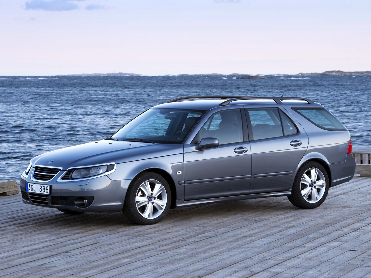 Saab 9-5 2005. Carrosserie, extérieur. Break 5-portes, 1 génération, restyling 2