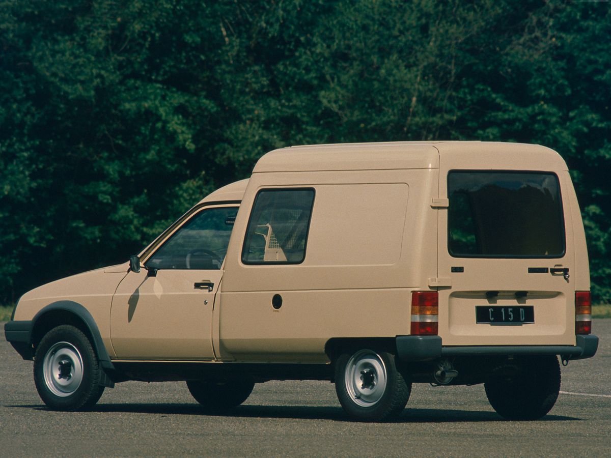 Citroën C15 1984. Carrosserie, extérieur. Fourgonnette, 1 génération