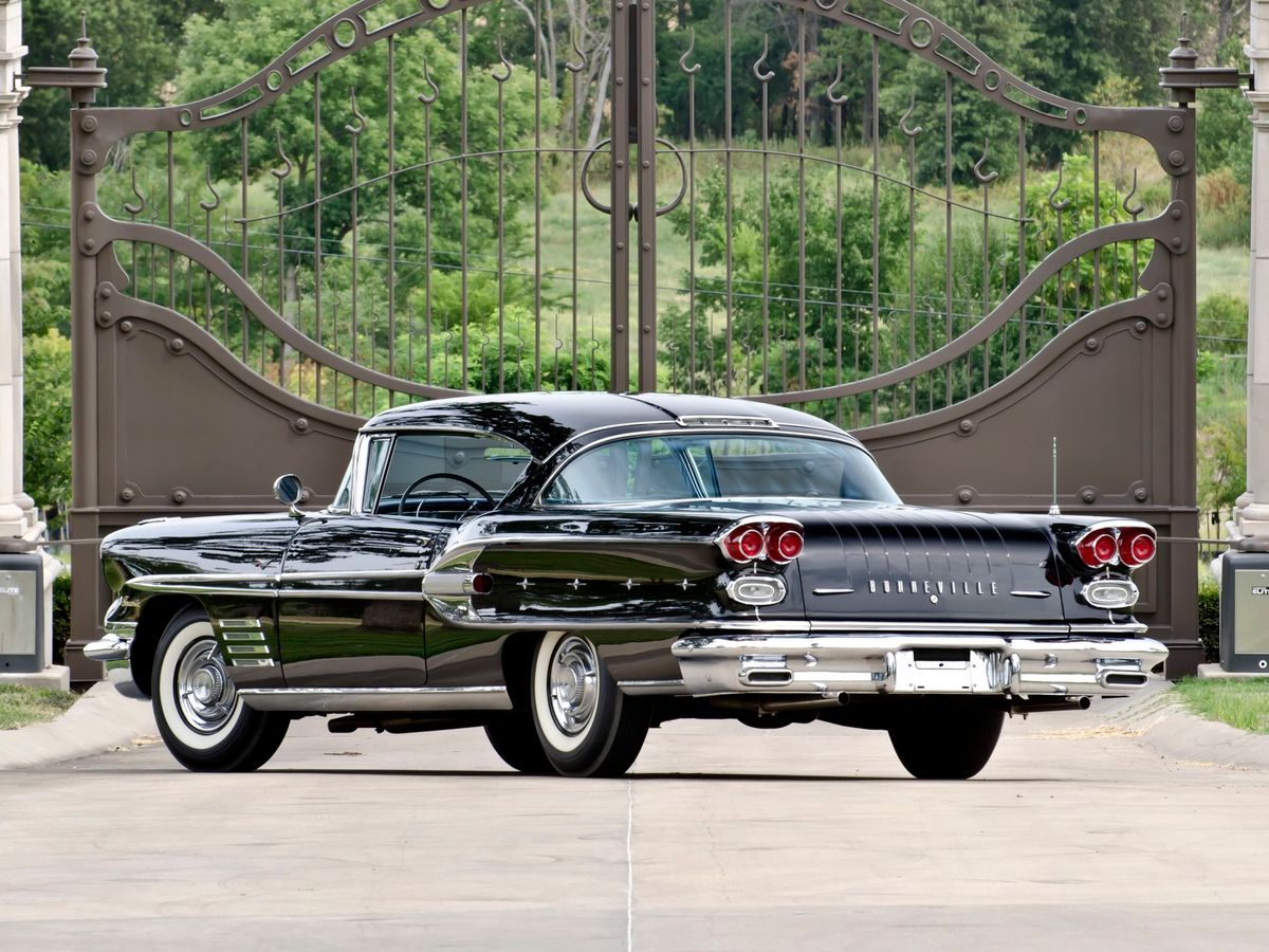 Pontiac Bonneville 1958. Bodywork, Exterior. Coupe Hardtop, 1 generation