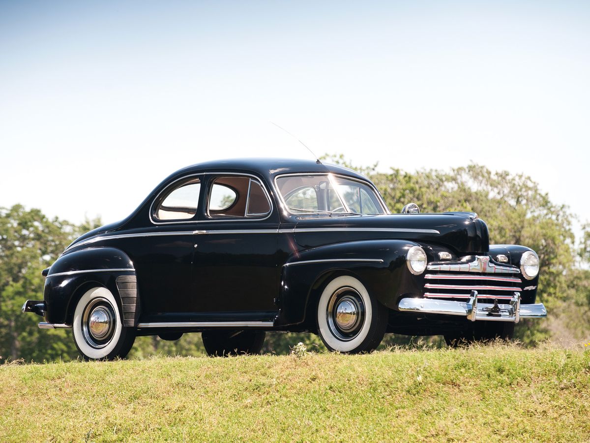 Ford V8 1941. Carrosserie, extérieur. Coupé, 3 génération