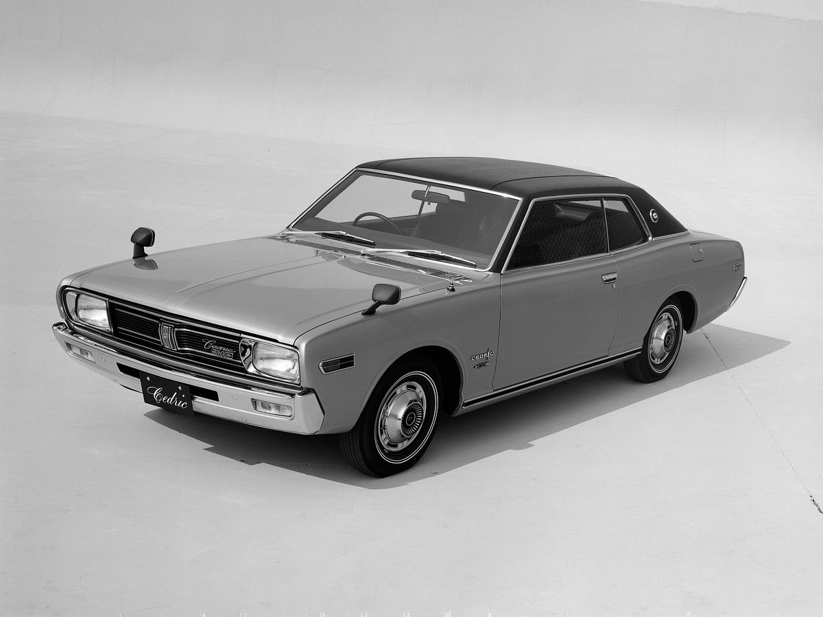 Nissan Gloria 1971. Carrosserie, extérieur. Coupé, 4 génération