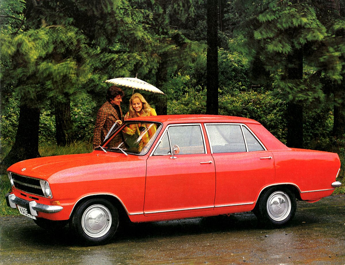 Opel Kadett 1965. Bodywork, Exterior. Sedan, 2 generation