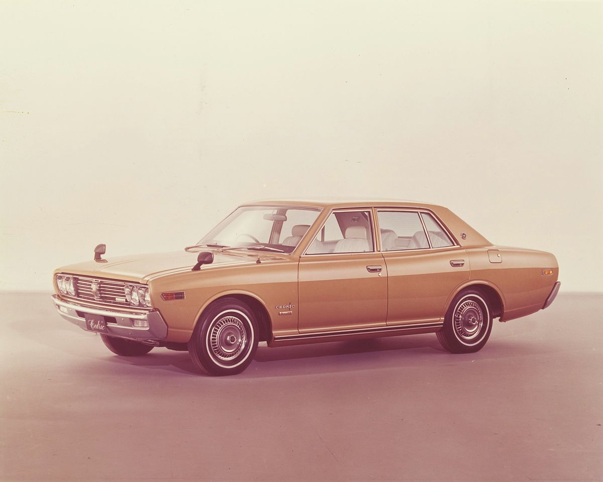 Nissan Cedric 1971. Carrosserie, extérieur. Berline, 3 génération