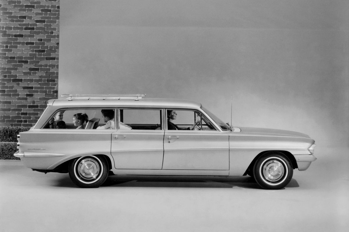 Oldsmobile F-85 1961. Carrosserie, extérieur. Break 5-portes, 1 génération