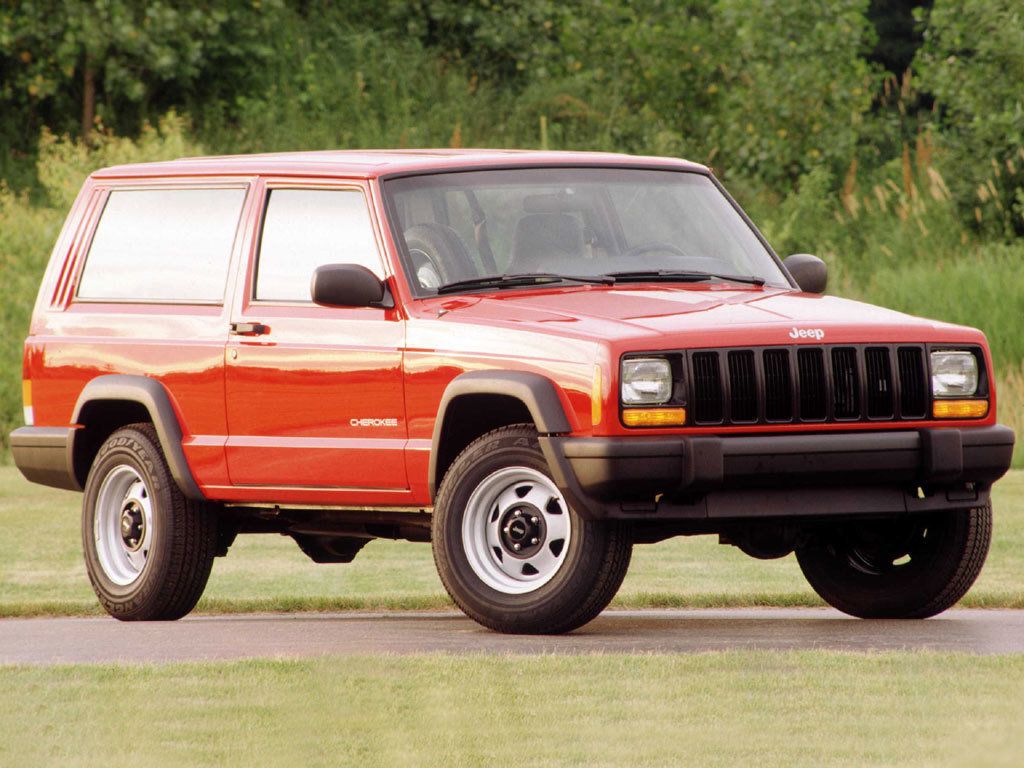 Jeep Cherokee 1997. Carrosserie, extérieur. VUS 3-portes, 2 génération, restyling
